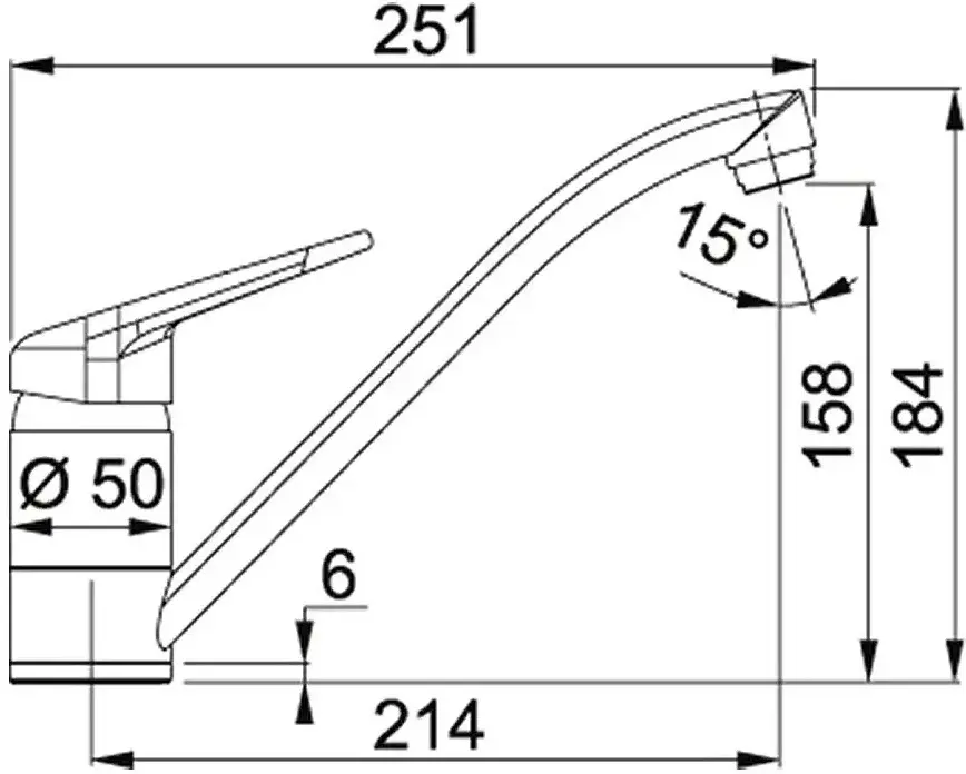 Смеситель для мойки Franke Novara Plus 115.0470.653 (Sahara) - 2