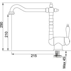 Baterie pentru chiuveta Franke Old England (Avena) Thumb