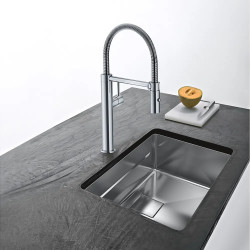 Смеситель для мойки Franke Pescara Semi-Pro 115.0472.960 (Inox) Thumb