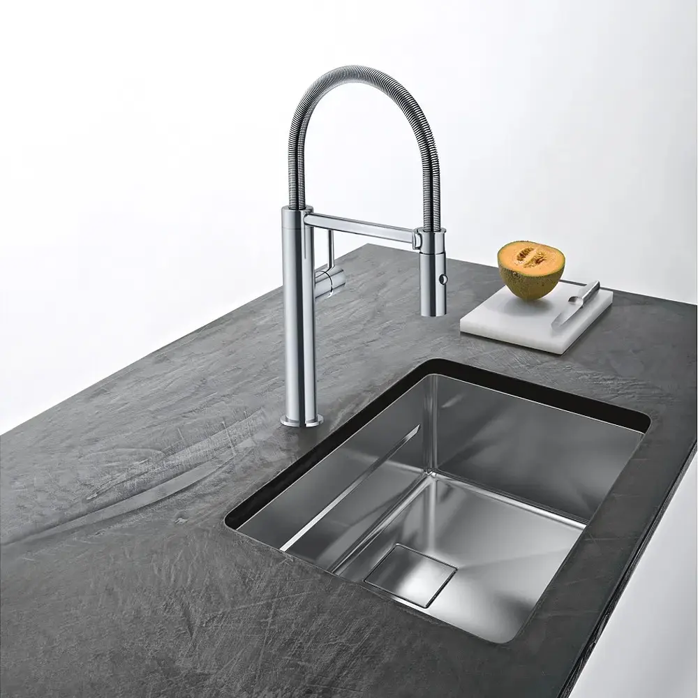 Смеситель для мойки Franke Pescara Semi-Pro 115.0472.960 (Inox) - 5
