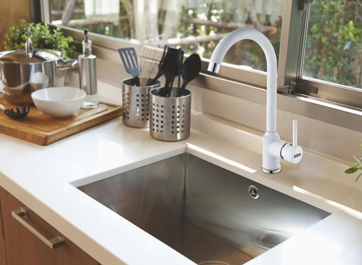 Baterie pentru chiuveta Franke Pola 115.0622.946 (White) - 2