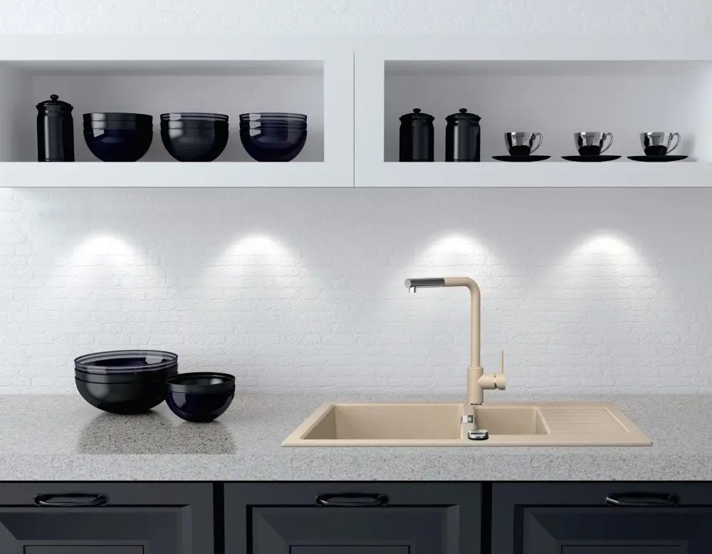 Baterie pentru chiuveta Franke Sirius 115.0668.383 (Beige) - 2