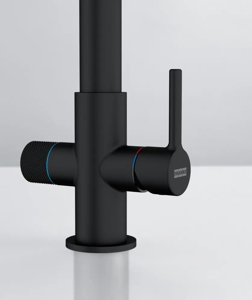 Смеситель для мойки Franke Smart Lina Clear Water (Matte Black)