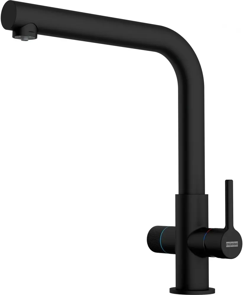 Смеситель для мойки Franke Smart Lina Clear Water (Matte Black)