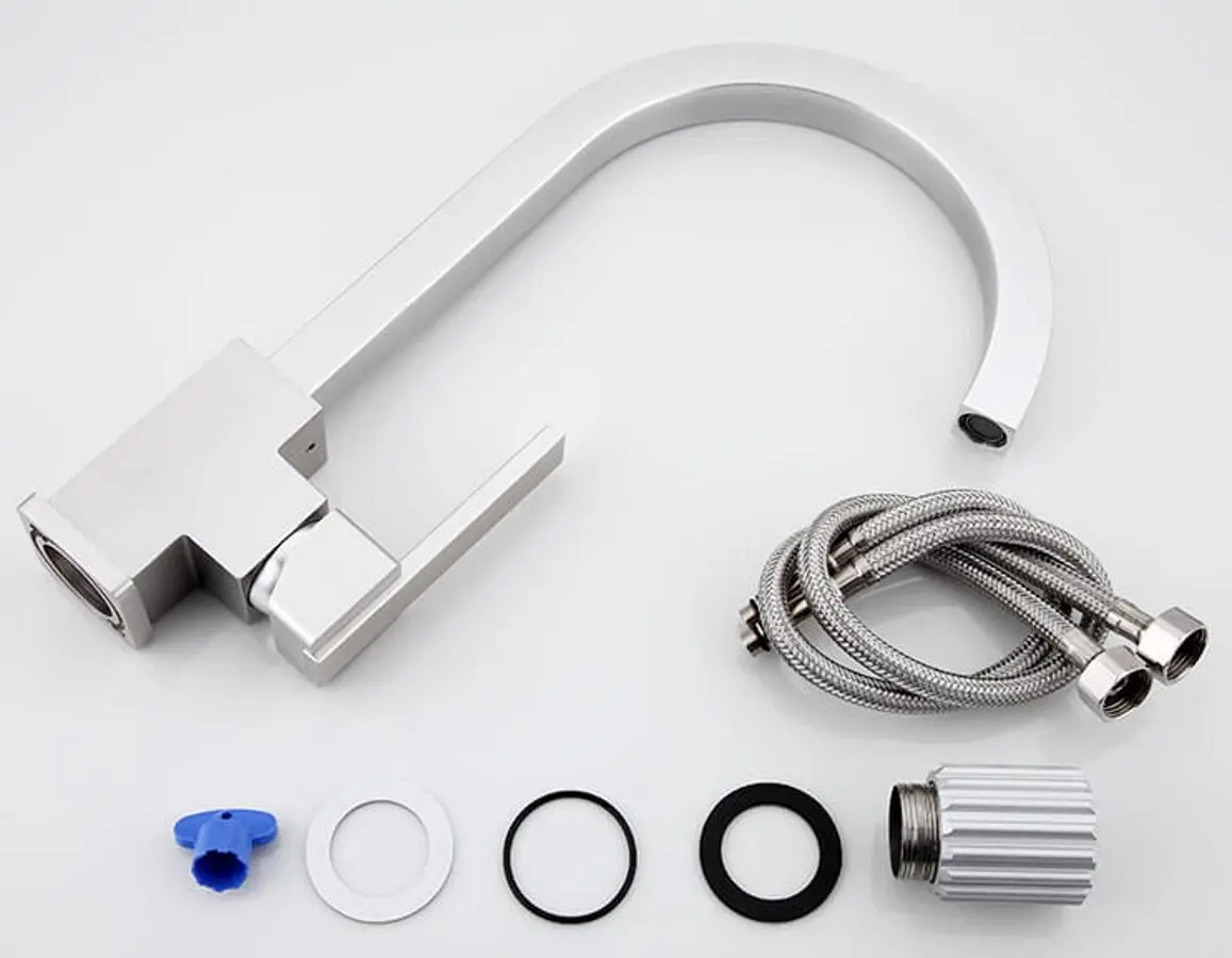 Baterie pentru chiuveta Frap F4052-5 (Satin) - 4