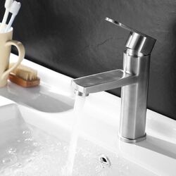 Baterie pentru lavoar Frap F10805 (Satin) Thumb