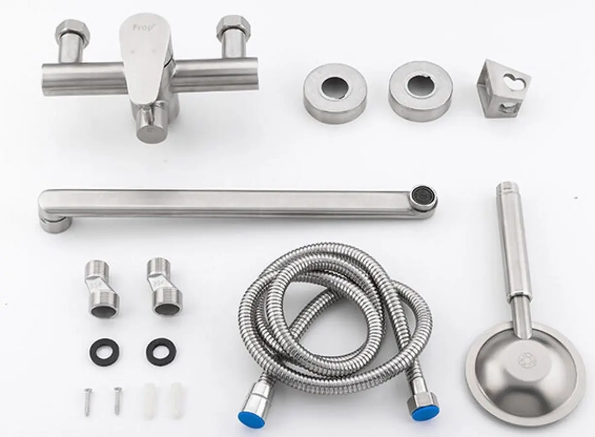 Baterie pentru cada si dus Frap H48 F2248 (Satin) - 2