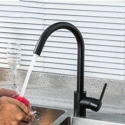 Смеситель для мойки Frud R052 R42052-12 (Black) Thumb