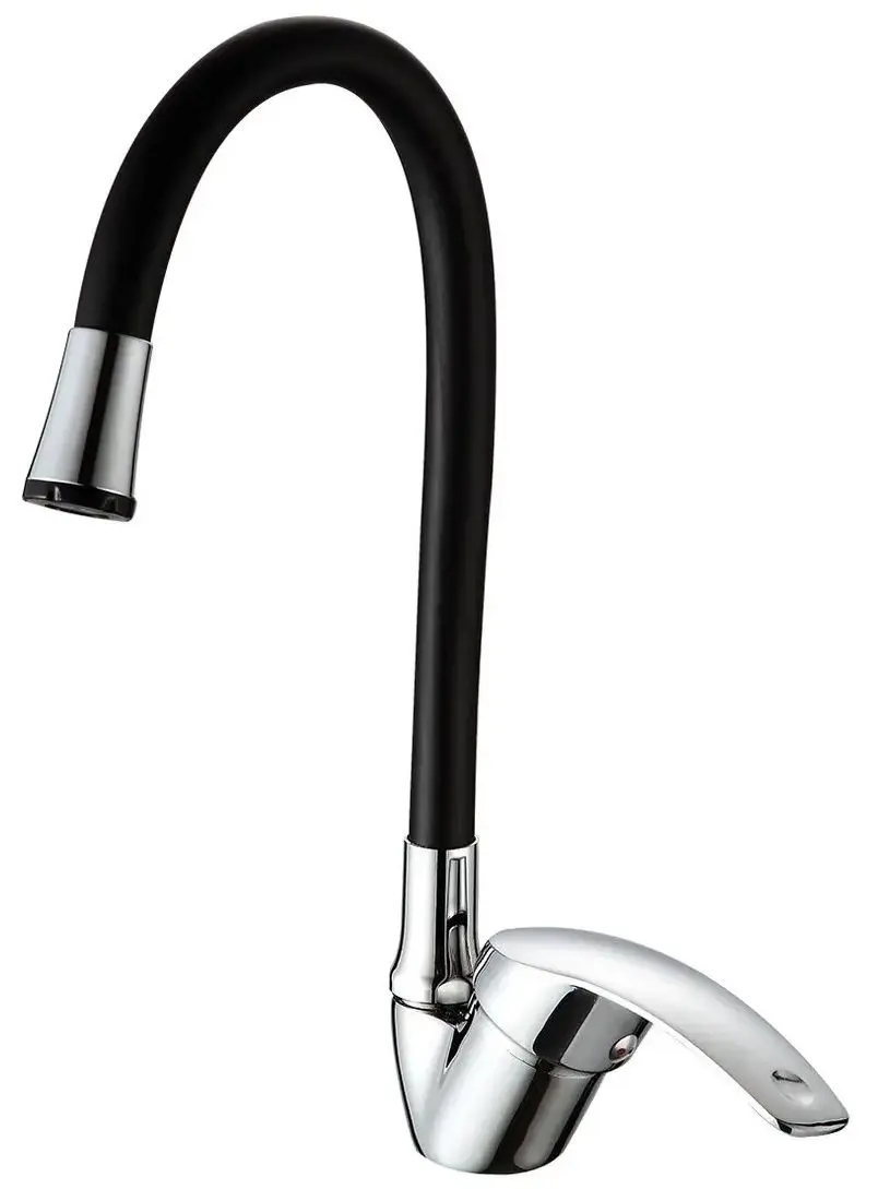 Смеситель для мойки Frud R055 R40055-2 (Black/Chrome)