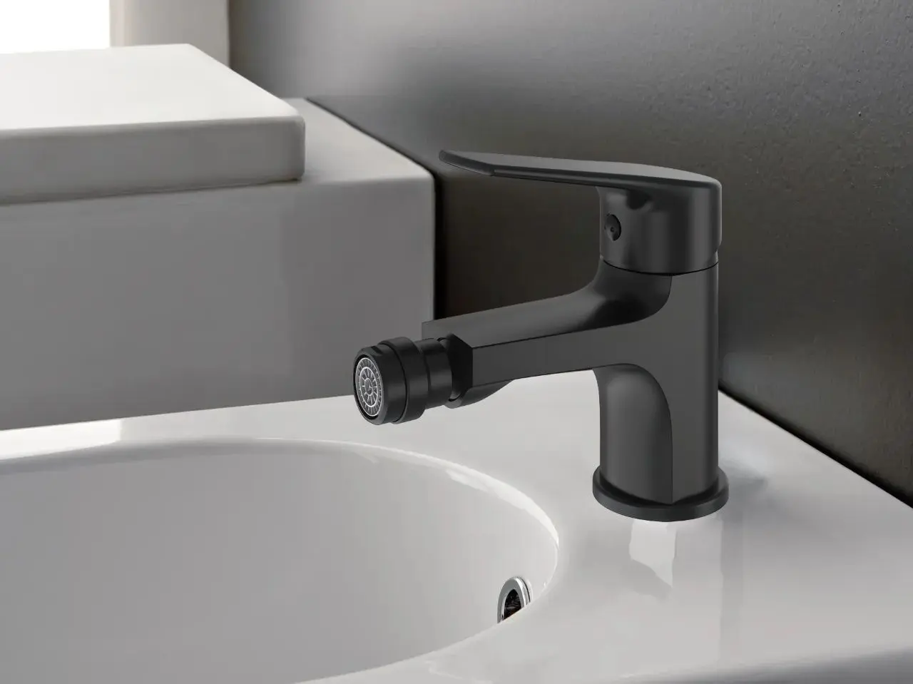 Смеситель для биде Gehler 3401163BF (Black)