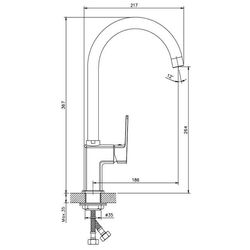 Baterie pentru chiuveta Gehler Quadrat 7292592C-M7126 plus (Chrome) Thumb