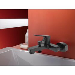 Смеситель для ванны и душа Gehler 6420163BF (Black) Thumb
