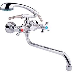 Смеситель для ванны GF (CRM)/S-22-140S (Chrome)