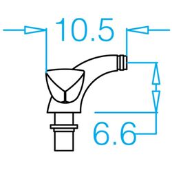 Baterie pentru bideu Gravena Dofiny Novara 6003 Thumb