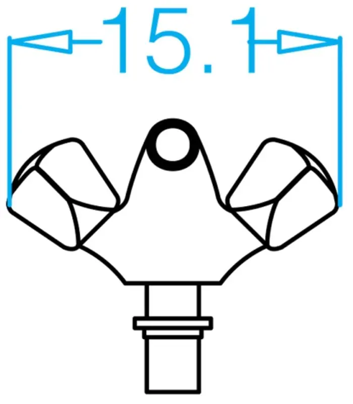 Baterie pentru bideu Gravena Dofiny Novara 6003 - 3