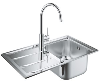 Set chiuveta+baterie Grohe Concetto 31570SD0 (Inox)