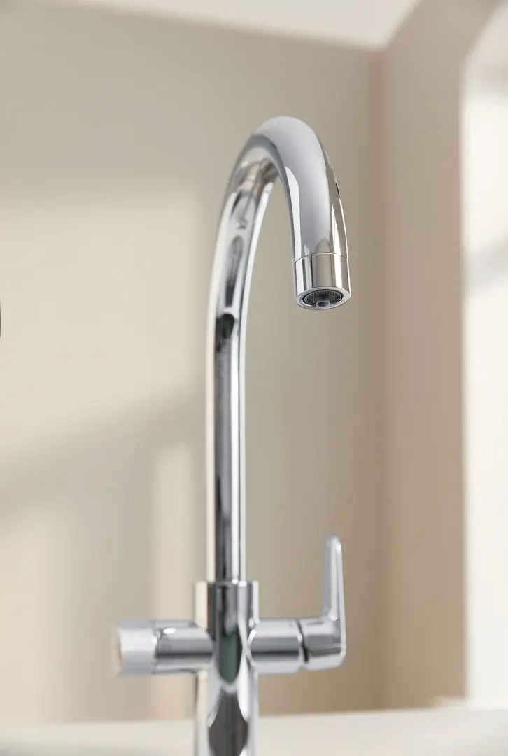 Смеситель для мойки + фильтр для воды Grohe Blue Pure Baucurve 30555000 (Chrome) - 4