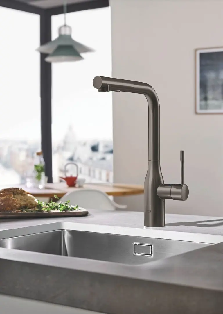 Смеситель для мойки Grohe Essence 30270AL0 (Dark Graphite) - 3