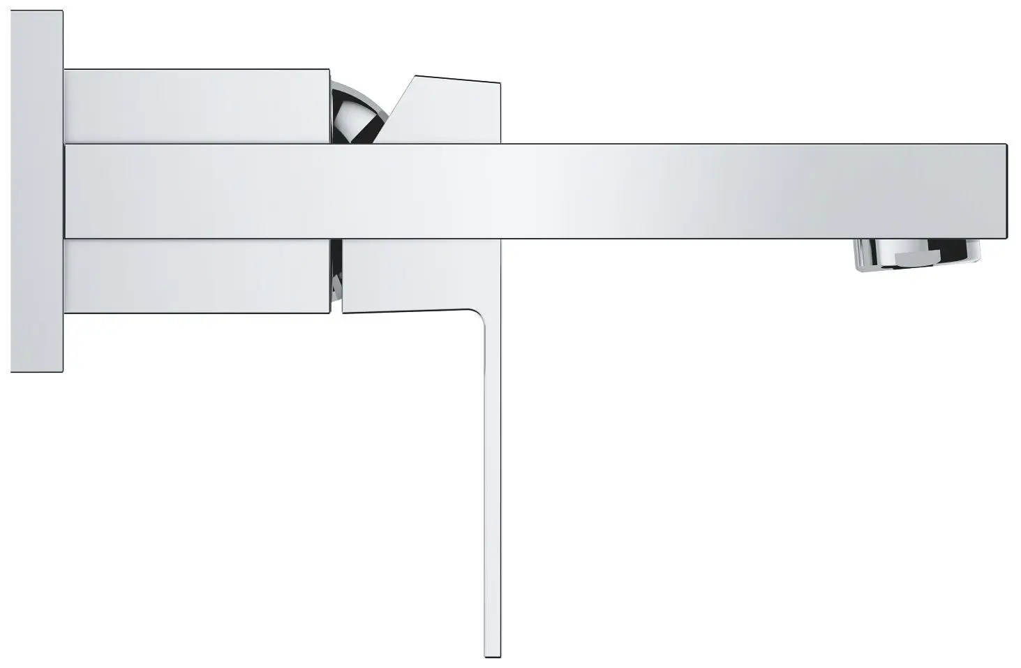 Baterie pentru lavoar Grohe Eurocube 19895000 (Chrome) - 2