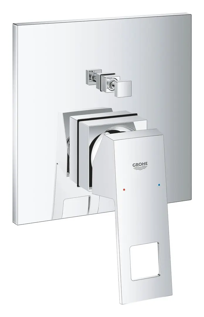 Смеситель для ванны и душа Grohe Eurocube 24062000 (Chrome) - 3
