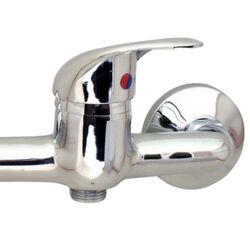 Baterie pentru dus Gromix 003 (Stainless Steel) Thumb