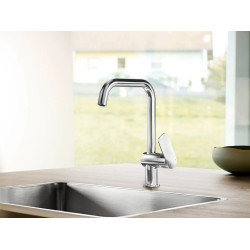 Baterie pentru chiuveta Hansa Basic 55562203 (Chrome) Thumb