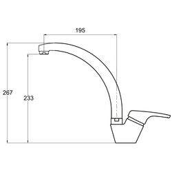 Baterie pentru chiuveta Helika Ambra 2813 Thumb