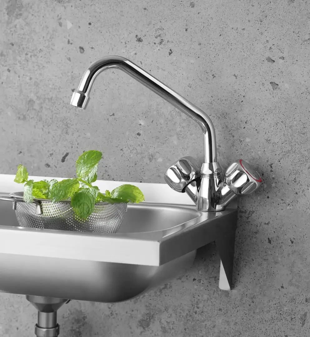 Смеситель для мойки Hendi 970508 (Inox)