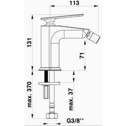 Baterie pentru bideu Herz Zen u50 UH00530B (Black) Thumb