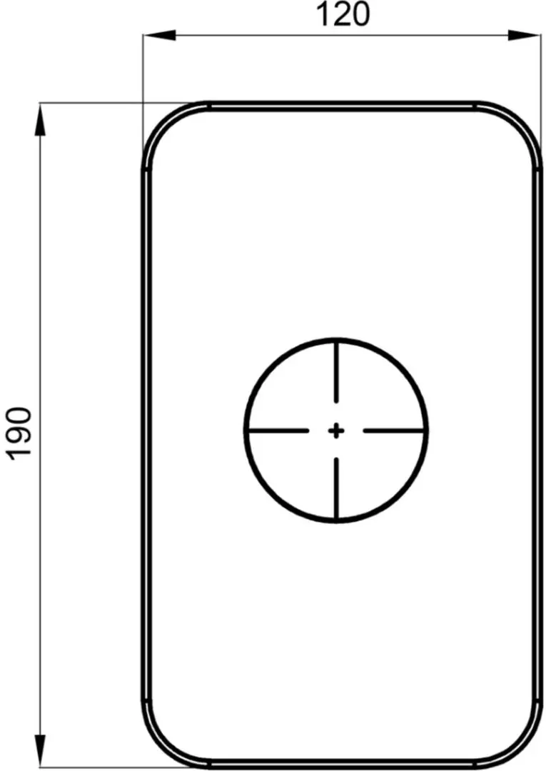 Baterie pentru dus Herz Elite UH12246 (Chrome)