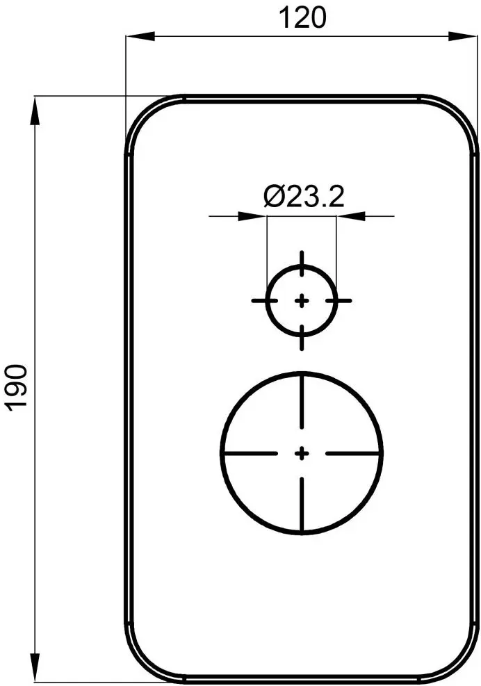 Смеситель для ванны и душа Herz Elite UH12247B (Black)