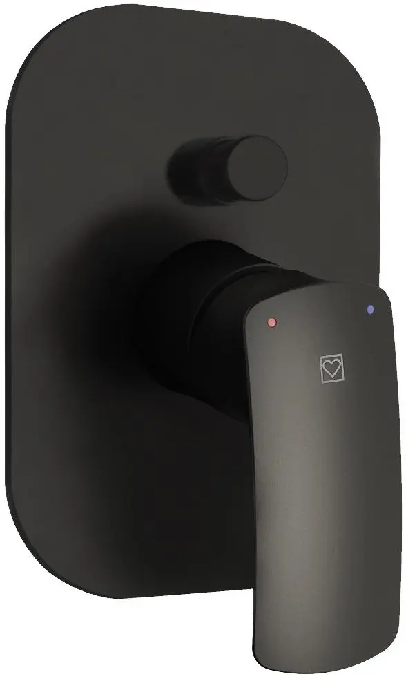 Смеситель для ванны и душа Herz Elite UH12247B (Black)