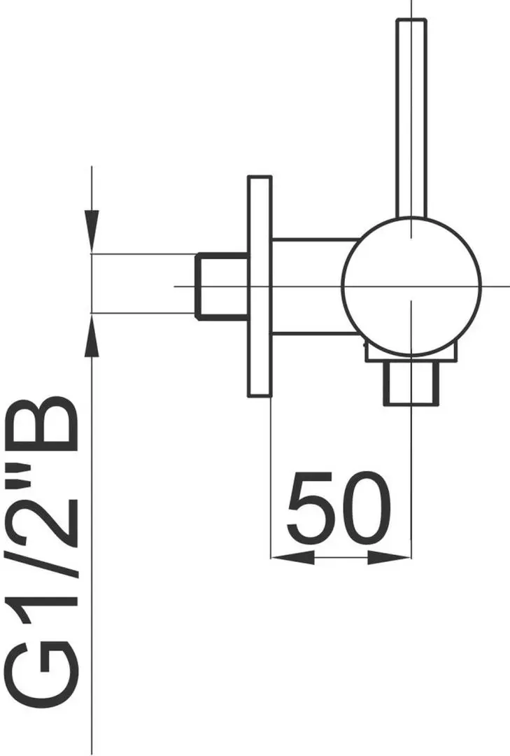 Baterie pentru dus Herz Fresh f40 (Chrome)
