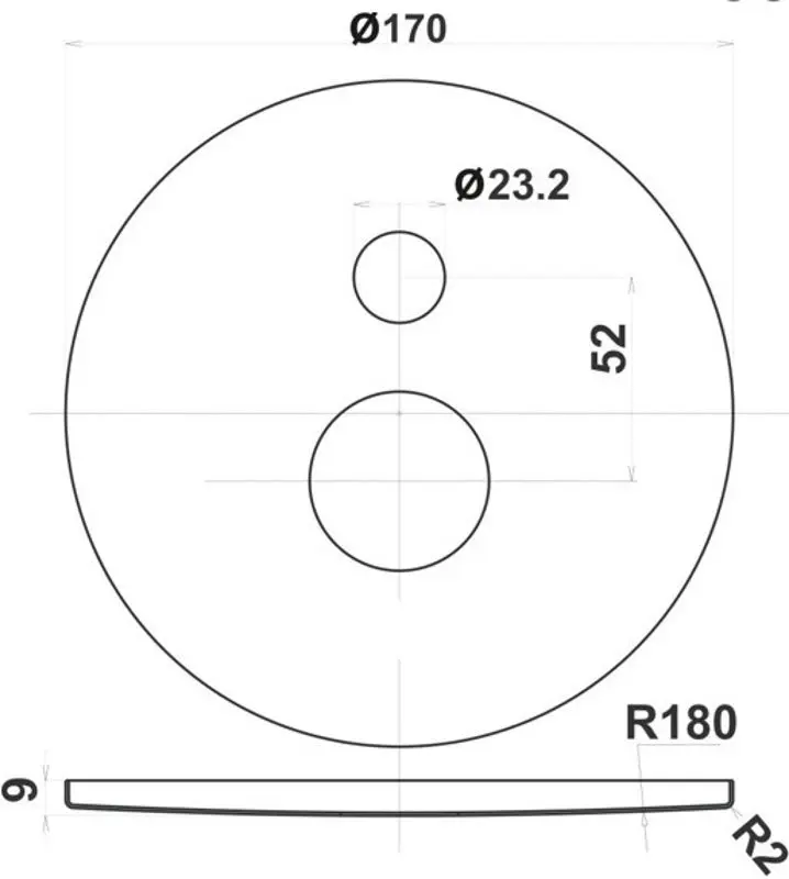 Baterie pentru cada si dus Herz Fresh UH12260 (Chrome)