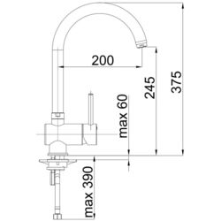 Baterie pentru chiuveta Herz Fresh f21 UH00133 (Chrome) Thumb