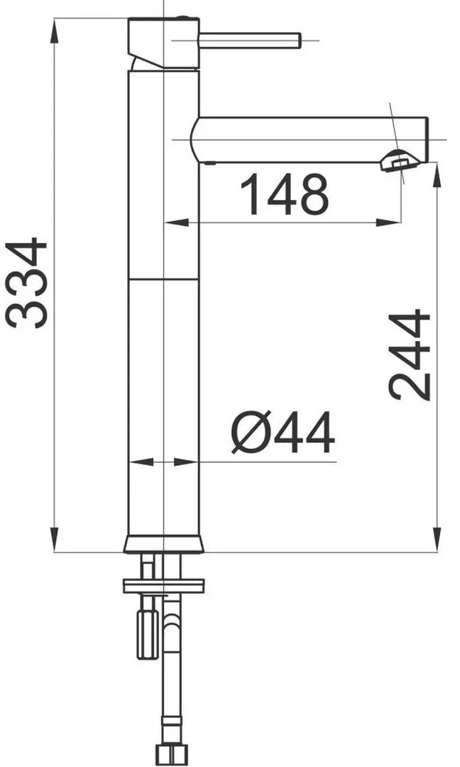 Baterie pentru lavoar Herz Fresh f11 UH00048 (Chrome)