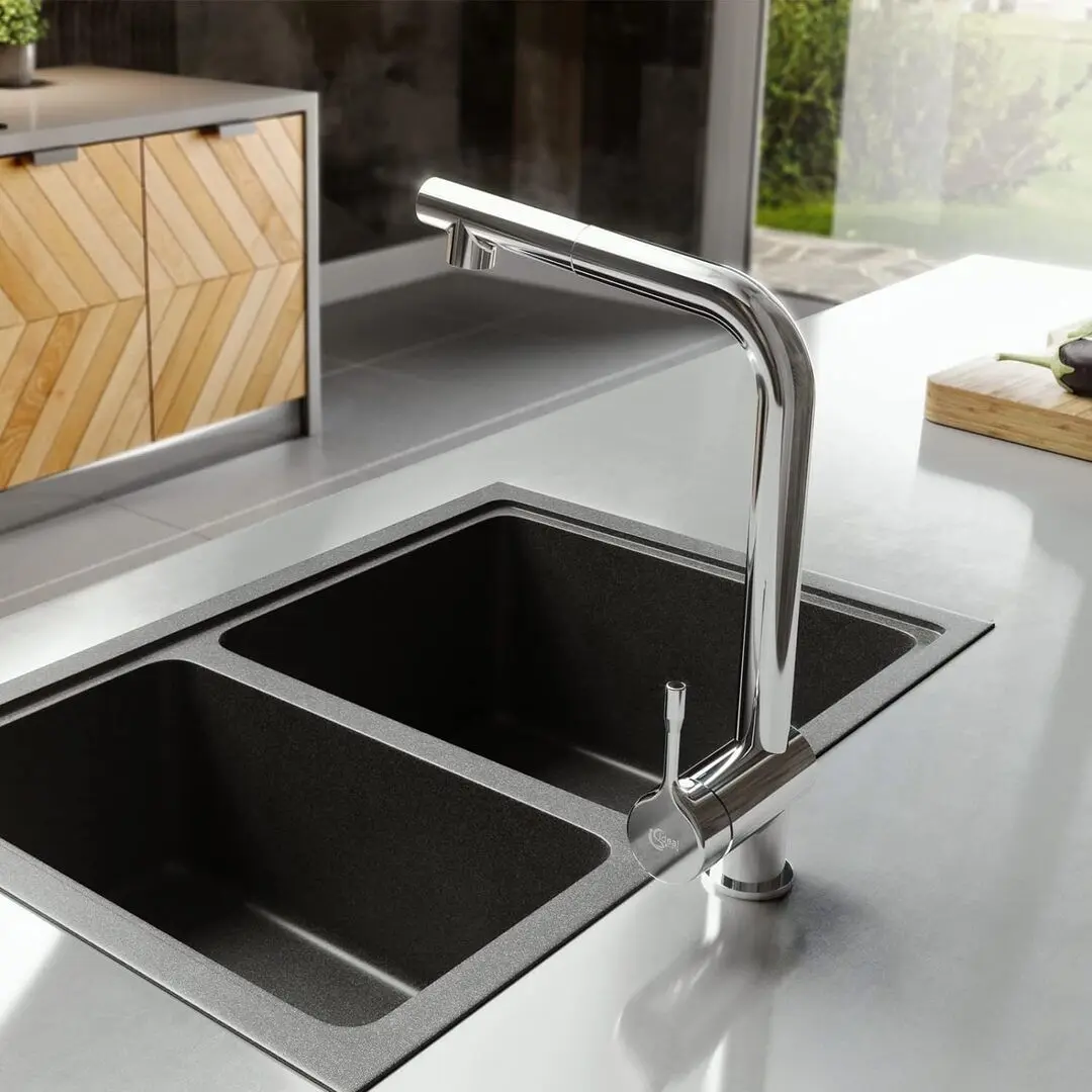 Baterie pentru chiuveta Ideal Standard Ceralook BC176AA (Chrome) - 3