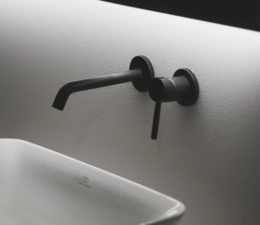 Baterie pentru lavoar Ideal Standard Ceraline A6938XG (Black) - 3