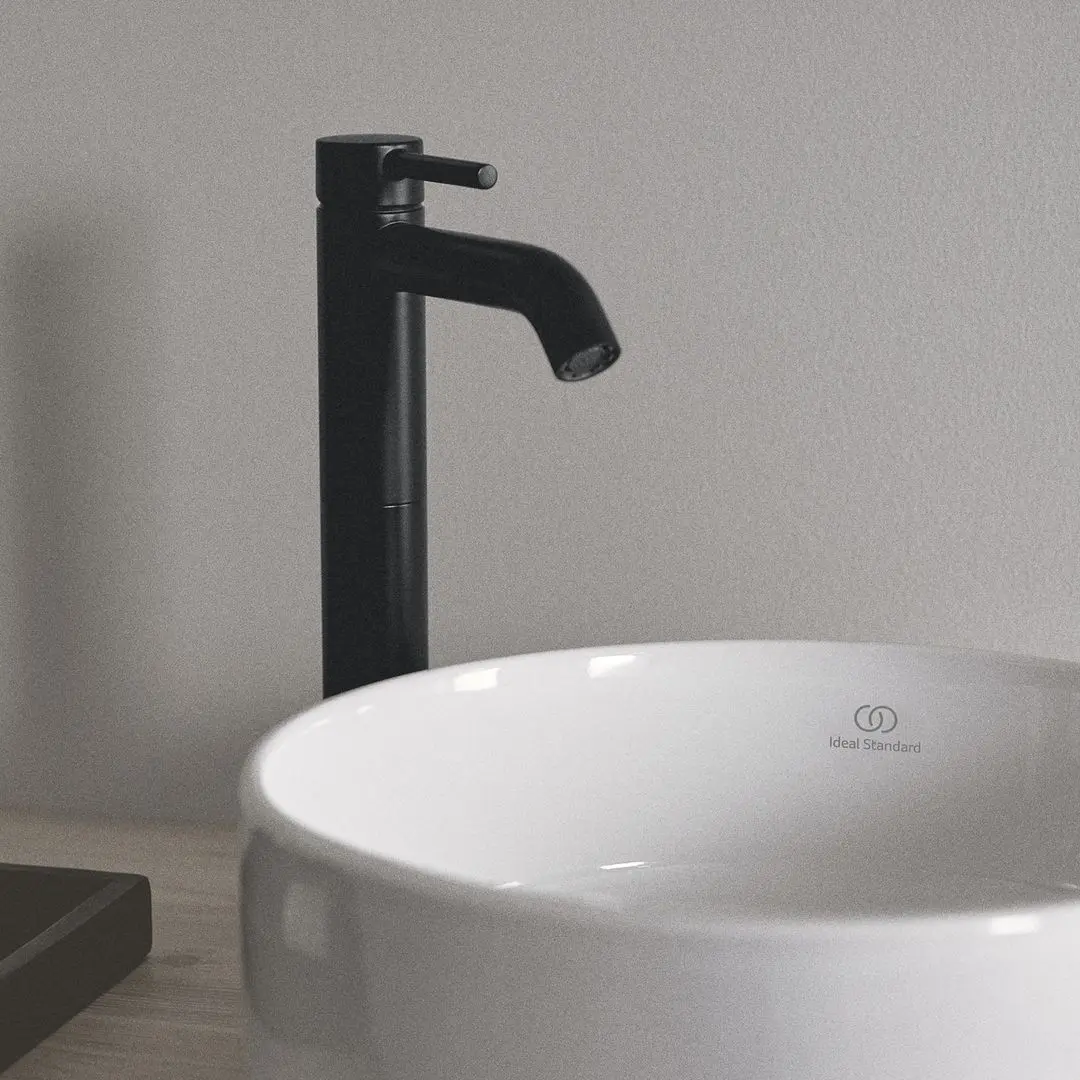Baterie pentru lavoar Ideal Standard Ceraline BC269XG (Black) - 4