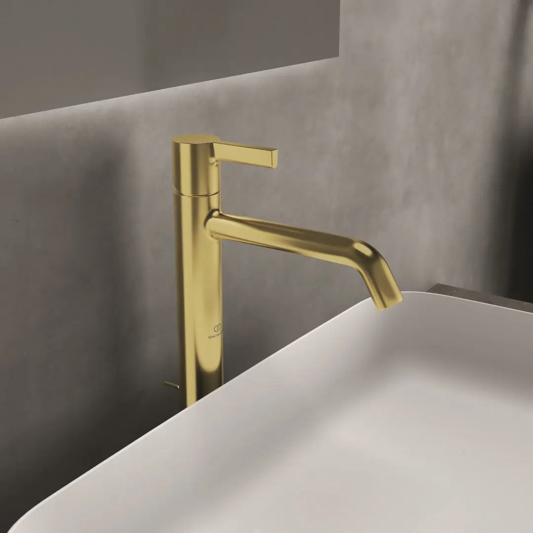 Baterie pentru lavoar Ideal Standard Joy BC781A2 (Brushed Gold) - 2