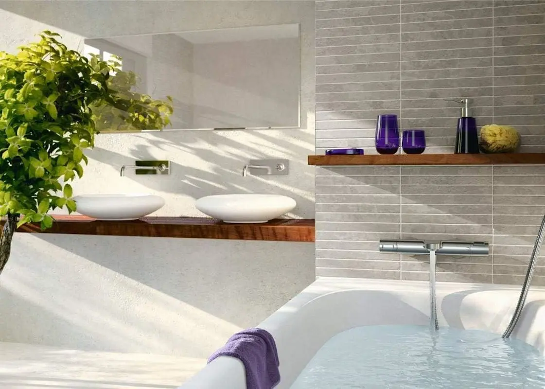 Baterie pentru cada si dus Ideal Standard Ceratherm 200 A4630AA (Chrome) - 5