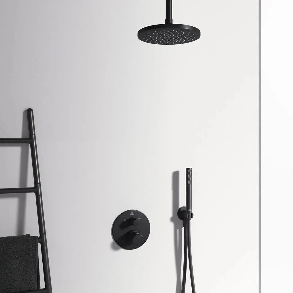 Baterie pentru cada si dus Ideal Standard Ceratherm T100 A5814XG (Silk Black) - 3