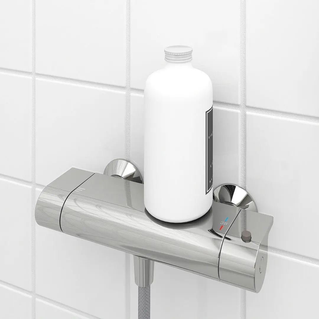 Baterie pentru dus Ikea Vallamosse 150mm (Chrome) - 4