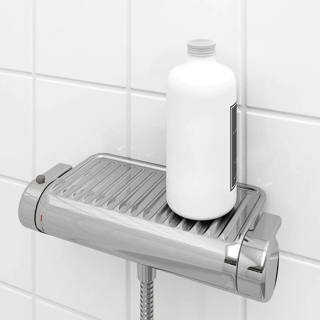 Baterie pentru dus Ikea Voxnan termostat 150mm (Chrome) - 4