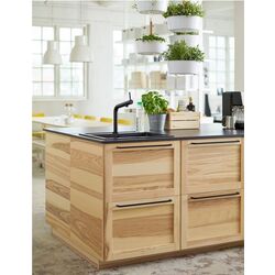 Baterie pentru chiuveta Ikea Bosjon (Black Metal) Thumb