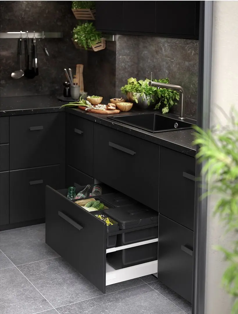 Baterie pentru chiuveta Ikea Bosjon (Inox) - 4