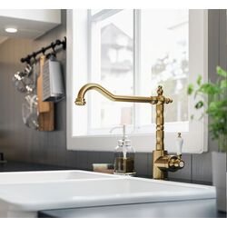 Baterie pentru chiuveta Ikea Glittran (Brass) Thumb