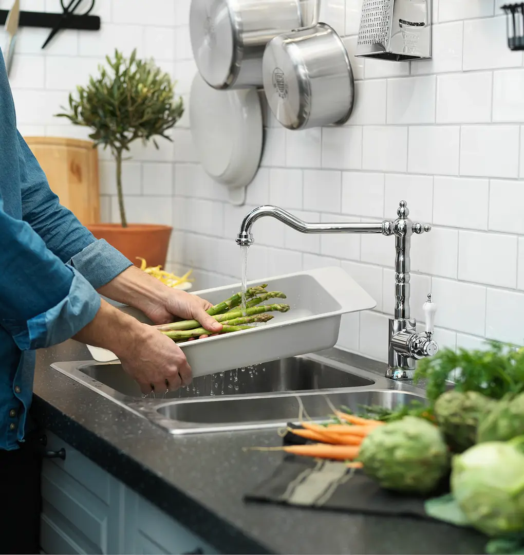 Baterie pentru chiuveta Ikea Glittran (Chrome) - 3