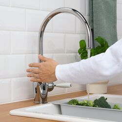 Baterie pentru chiuveta Ikea Insjon cu senzor (Chrome) Thumb