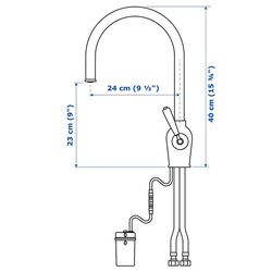 Baterie pentru chiuveta Ikea Insjon cu senzor (Chrome) Thumb
